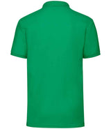 Fruit of the Loom Poly/Cotton Piqué Polo Shirt | Kelly Green thumbnail 4