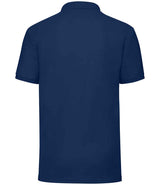 Fruit of the Loom Poly/Cotton Piqué Polo Shirt | Navy thumbnail 5