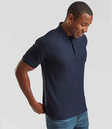 Fruit of the Loom Poly/Cotton Piqué Polo Shirt | Navy thumbnail 3