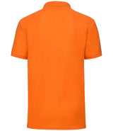 Fruit of the Loom Poly/Cotton Piqué Polo Shirt | Orange thumbnail 4