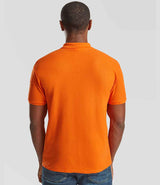 Fruit of the Loom Poly/Cotton Piqué Polo Shirt | Orange thumbnail 2