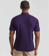 Fruit of the Loom Poly/Cotton Piqué Polo Shirt | Purple thumbnail 2