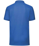 Fruit of the Loom Poly/Cotton Piqué Polo Shirt | Royal Blue thumbnail 5