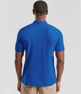 Fruit of the Loom Poly/Cotton Piqué Polo Shirt | Royal Blue thumbnail 2