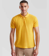 Fruit of the Loom Poly/Cotton Piqué Polo Shirt | Sunflower thumbnail 1