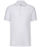 Fruit of the Loom Poly/Cotton Piqué Polo Shirt | White thumbnail 5