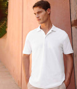 Fruit of the Loom Poly/Cotton Piqué Polo Shirt | White thumbnail 2