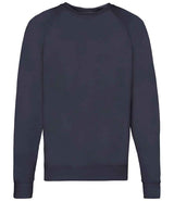 Fruit of the Loom Lightweight Raglan Sweatshirt | Deep Navy thumbnail 4