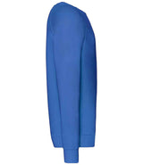 Fruit of the Loom Lightweight Raglan Sweatshirt | Royal Blue thumbnail 3