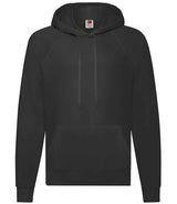 Fruit of the Loom Lightweight Hooded Sweatshirt | Black thumbnail 4