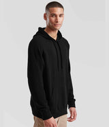 Fruit of the Loom Lightweight Hooded Sweatshirt | Black thumbnail 3