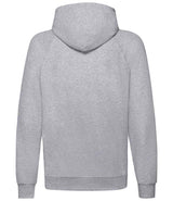 Fruit of the Loom Lightweight Hooded Sweatshirt | Heather Grey thumbnail 5