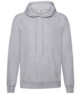 Fruit of the Loom Lightweight Hooded Sweatshirt | Heather Grey thumbnail 4