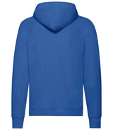Fruit of the Loom Lightweight Hooded Sweatshirt | Royal Blue thumbnail 2