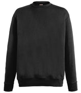 Fruit of the Loom Lightweight Drop Shoulder Sweatshirt | Black thumbnail 1