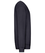 Fruit of the Loom Lightweight Drop Shoulder Sweatshirt | Deep Navy thumbnail 3