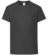 Fruit of the Loom Kids Original T-Shirt | Black thumbnail 4