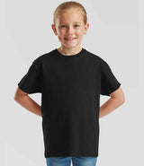 Fruit of the Loom Kids Original T-Shirt | Black thumbnail 1
