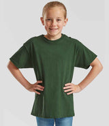Fruit of the Loom Kids Original T-Shirt | Bottle Green thumbnail 1