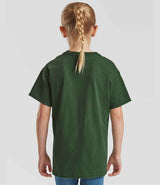 Fruit of the Loom Kids Original T-Shirt | Bottle Green thumbnail 2