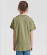 Fruit of the Loom Kids Original T-Shirt | Classic Olive thumbnail 2