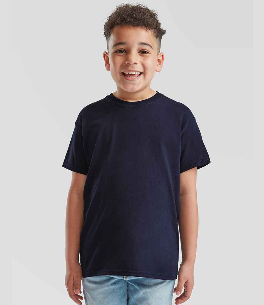 Fruit of the Loom Kids Original T-Shirt | Deep Navy