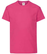 Fruit of the Loom Kids Original T-Shirt | Fuchsia thumbnail 4