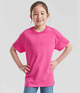 Fruit of the Loom Kids Original T-Shirt | Fuchsia thumbnail 1
