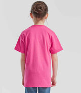 Fruit of the Loom Kids Original T-Shirt | Fuchsia thumbnail 2