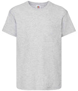 Fruit of the Loom Kids Original T-Shirt | Heather Grey thumbnail 4