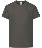 Fruit of the Loom Kids Original T-Shirt | Light Graphite thumbnail 4