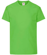 Fruit of the Loom Kids Original T-Shirt | Lime Green thumbnail 4