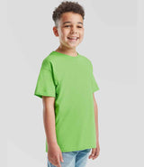 Fruit of the Loom Kids Original T-Shirt | Lime Green thumbnail 3