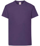Fruit of the Loom Kids Original T-Shirt | Purple thumbnail 4