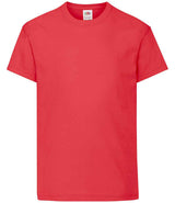 Fruit of the Loom Kids Original T-Shirt | Red thumbnail 3