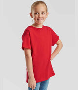 Fruit of the Loom Kids Original T-Shirt | Red thumbnail 1
