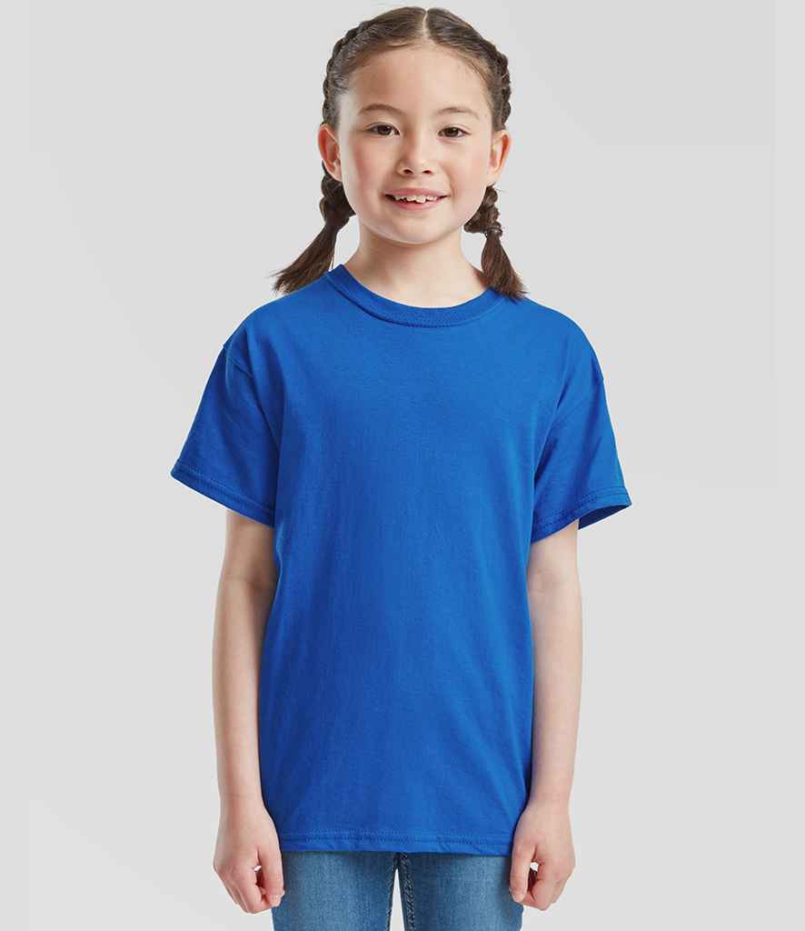 Fruit of the Loom Kids Original T-Shirt | Royal Blue