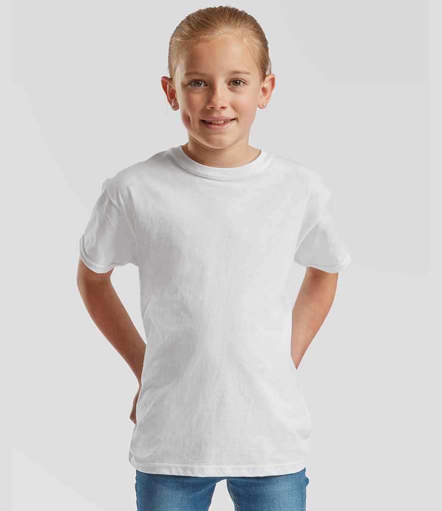 Fruit of the Loom Kids Original T-Shirt | White