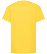 Fruit of the Loom Kids Original T-Shirt | Yellow thumbnail 5