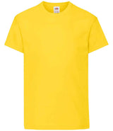 Fruit of the Loom Kids Original T-Shirt | Yellow thumbnail 4