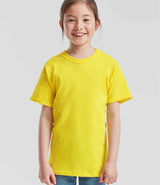Fruit of the Loom Kids Original T-Shirt | Yellow thumbnail 1