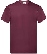 Fruit of the Loom Original T-Shirt | Burgundy thumbnail 4