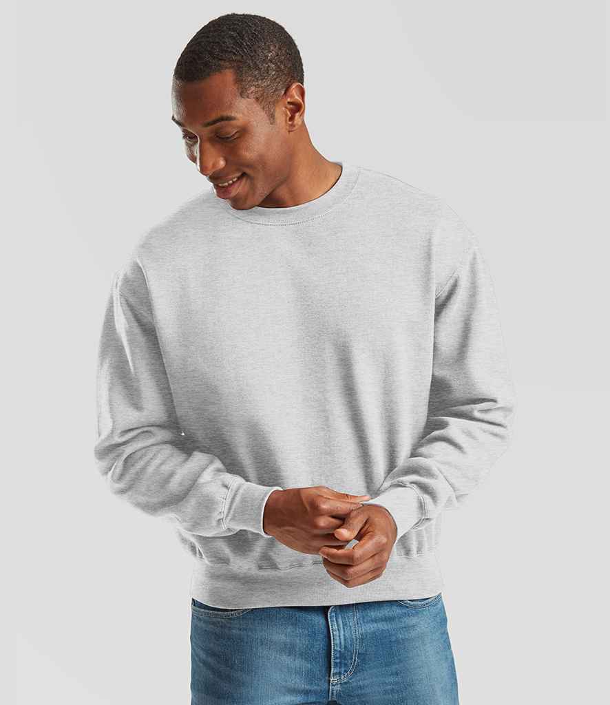 Fruit of the Loom Supercotton™ Sweatshirt | Athletic Heather