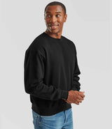 Fruit of the Loom Supercotton™ Sweatshirt | Black thumbnail 3