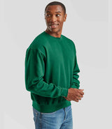 Fruit of the Loom Supercotton™ Sweatshirt | College Green thumbnail 3