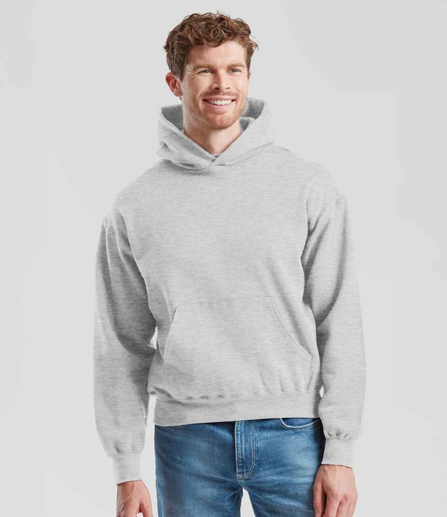 Fruit of the Loom Supercotton™ Hooded Sweatshirt | Athletic Heather