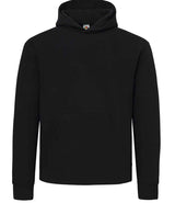 Fruit of the Loom Supercotton™ Hooded Sweatshirt | Black thumbnail 4