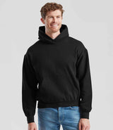 Fruit of the Loom Supercotton™ Hooded Sweatshirt | Black thumbnail 1