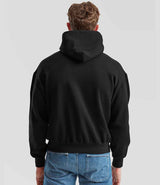 Fruit of the Loom Supercotton™ Hooded Sweatshirt | Black thumbnail 2