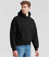 Fruit of the Loom Supercotton™ Hooded Sweatshirt | Black thumbnail 3